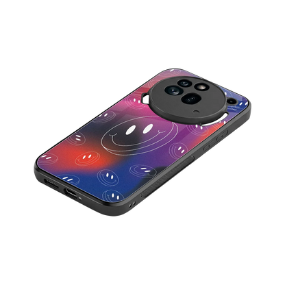 Happy Vibes stylish phone case for nothing phone 3a pro | glossy glass and slim fit