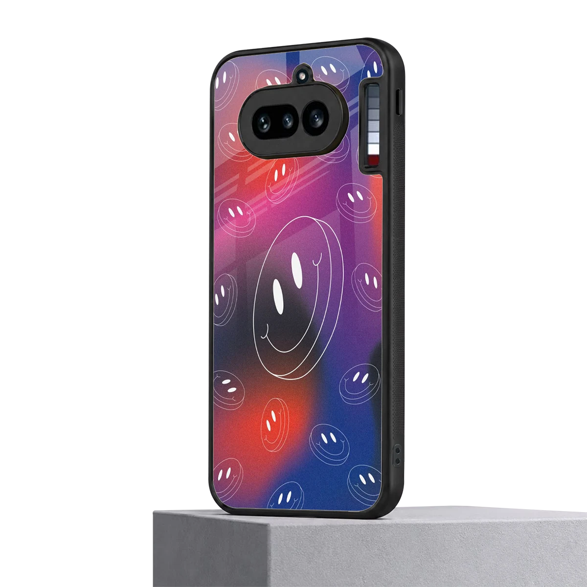 Happy Vibes nothing phone 4a mobile cover | shockproof glass phone case