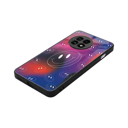 Happy Vibes stylish phone case for oneplus 13r | glossy glass and slim fit