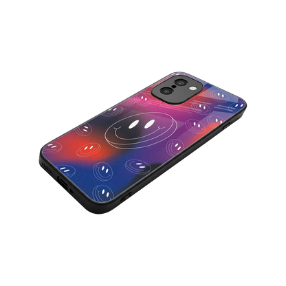 Happy Vibes stylish phone case for oneplus 15r | glossy glass and slim fit