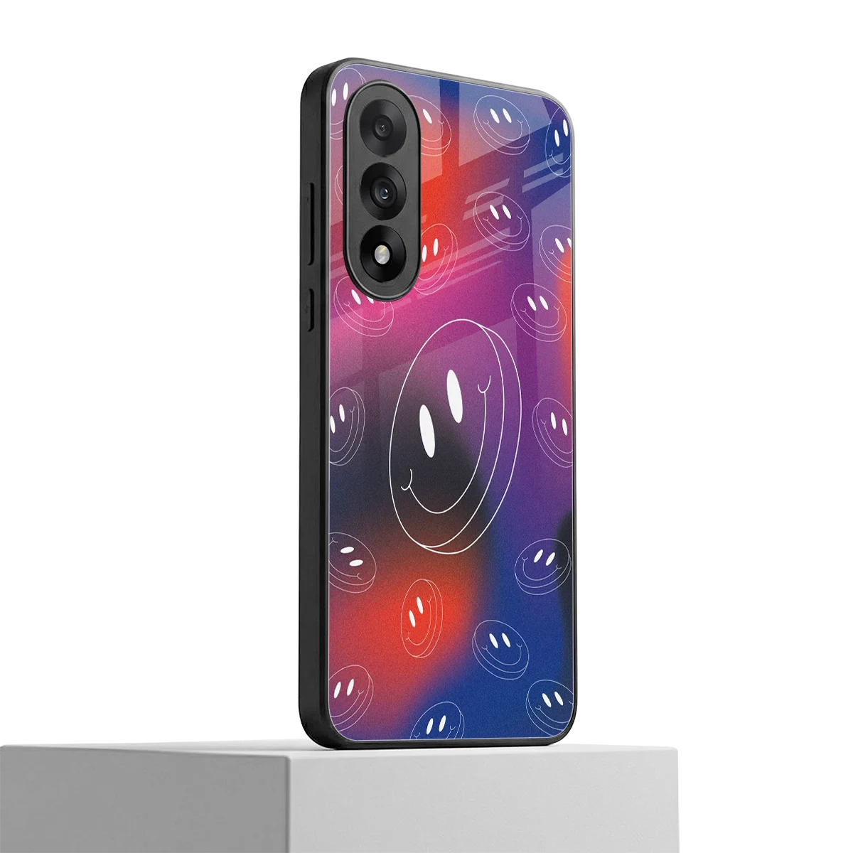 Happy Vibes oneplus nord 5 mobile cover | shockproof glass phone case