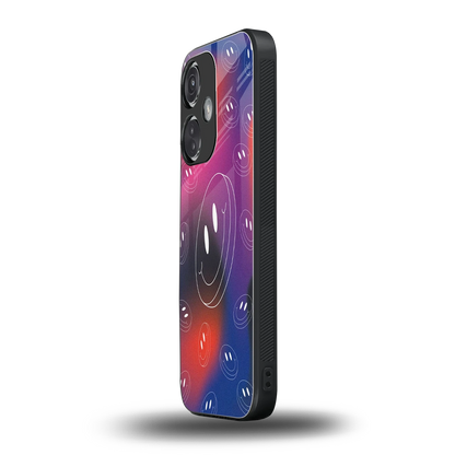 Happy Vibes oneplus nord ce 3 mobile cover | shockproof glass phone case