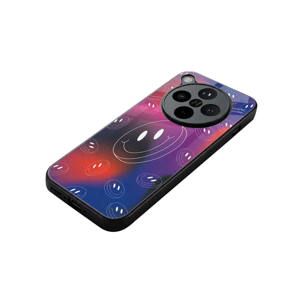 Happy Vibes stylish phone case for oppo find x8 | glossy glass and slim fit