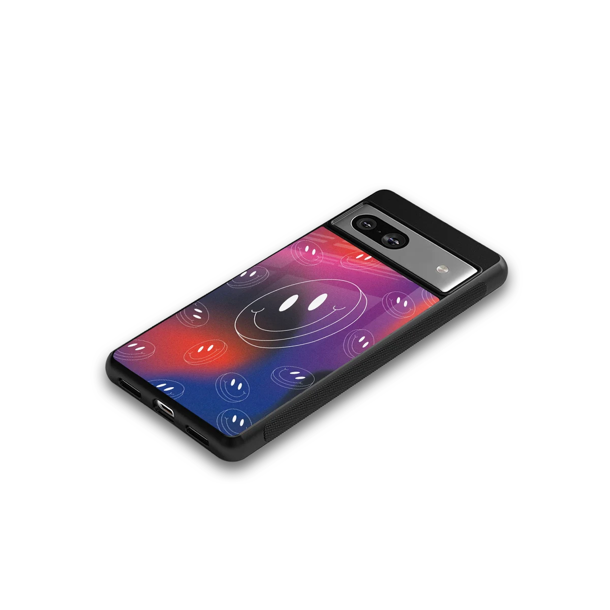 Happy Vibes google pixel 7a mobile cover | shockproof glass phone case