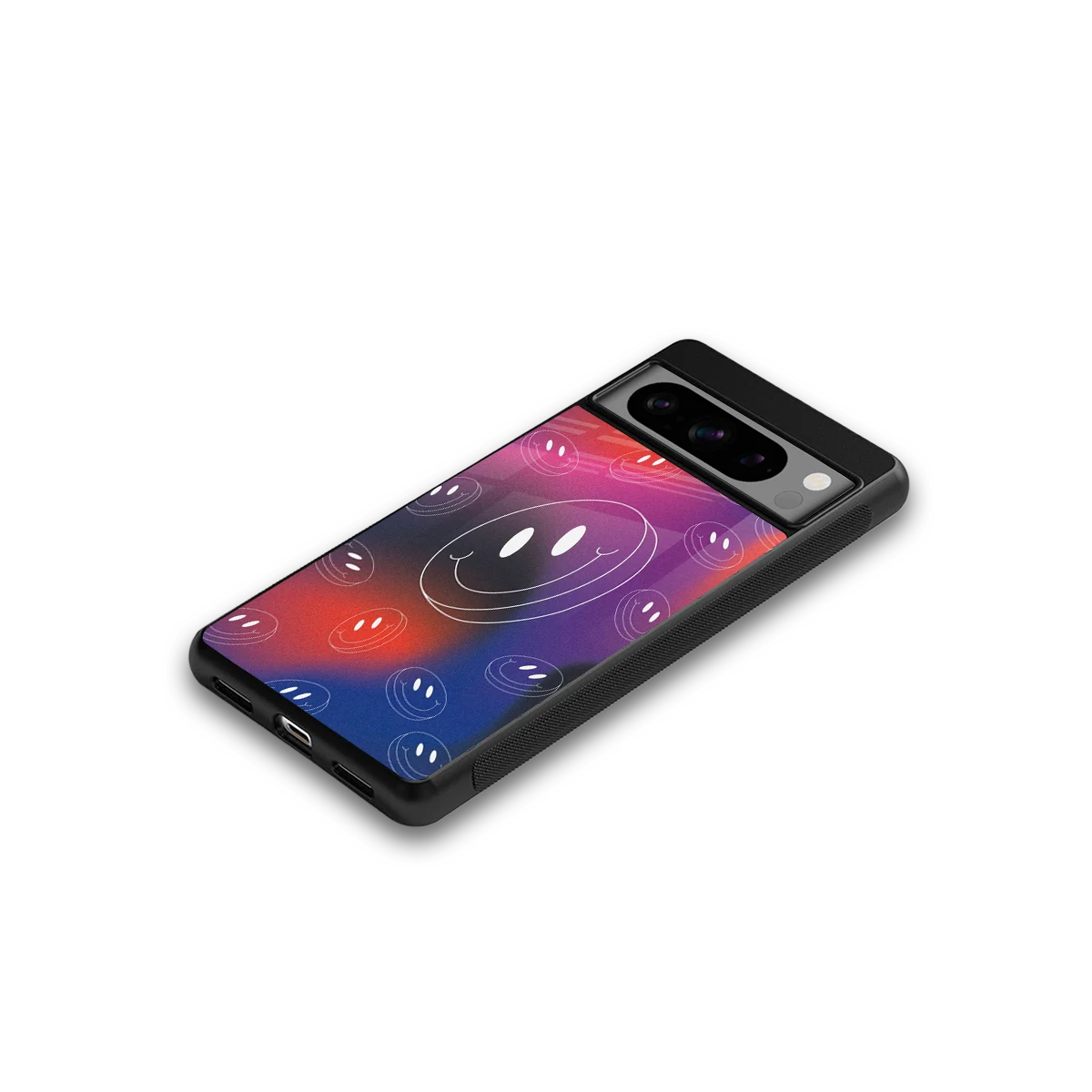 Happy Vibes google pixel 8 pro mobile cover | shockproof glass phone case