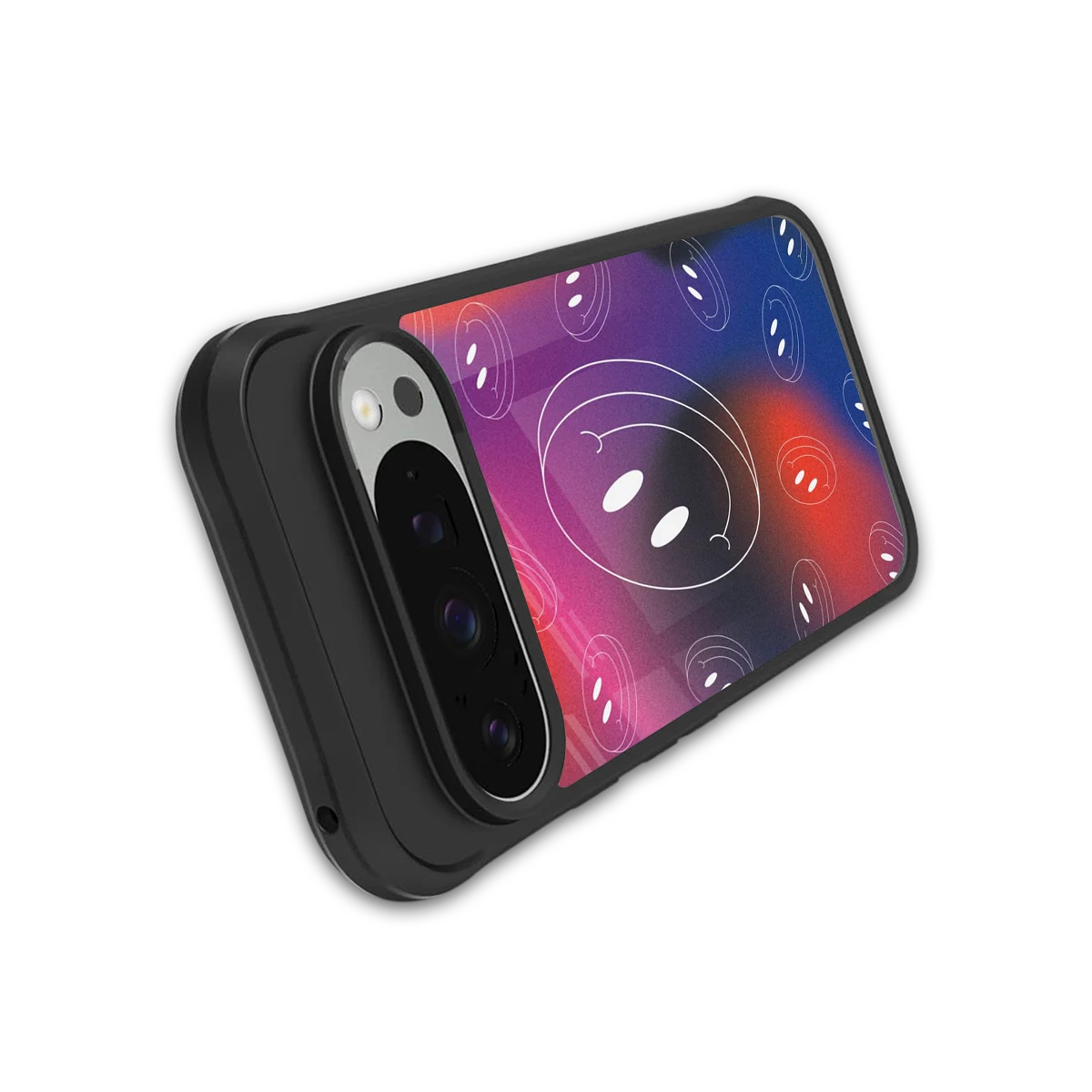 Happy Vibes stylish phone case for google pixel 9 pro xl | glossy glass and slim fit