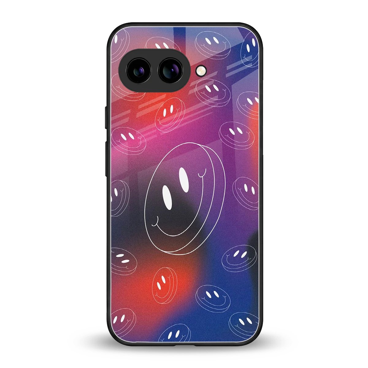 Happy Vibes back phone cover | glass case for google pixel 10a