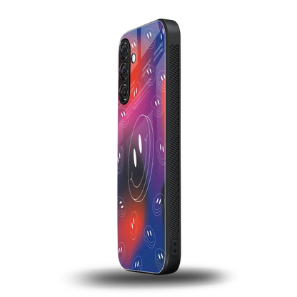 Happy Vibes samsung galaxy a37 5g mobile cover | shockproof glass phone case