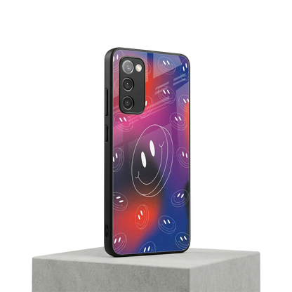 Happy Vibes samsung galaxy s20 fe mobile cover | shockproof glass phone case
