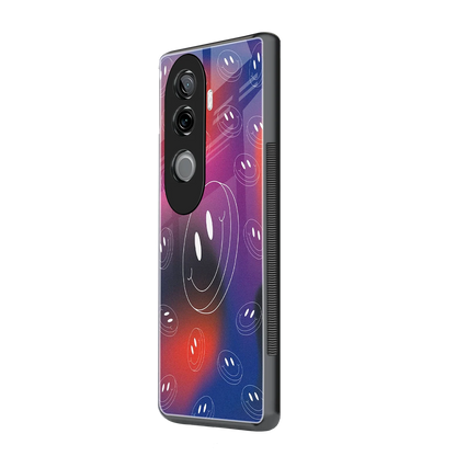 Happy Vibes vivo v40e mobile cover | shockproof glass phone case