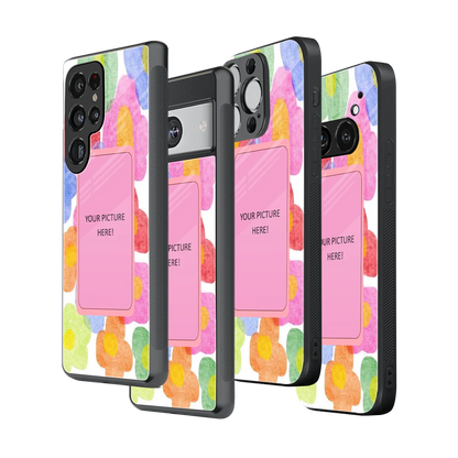 Polaroid Personalised Glass Phone Case