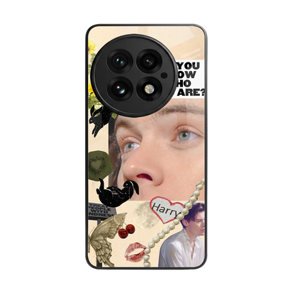 Harry Styles back phone cover | glass case for oneplus 13