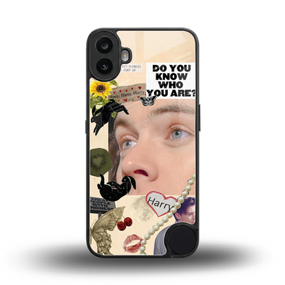 Harry Styles back phone cover | glass case for cmf nothing phone 1