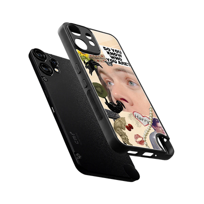 Harry Styles sleek cmf nothing phone 2 pro cover with tempered glass back and TPU edges