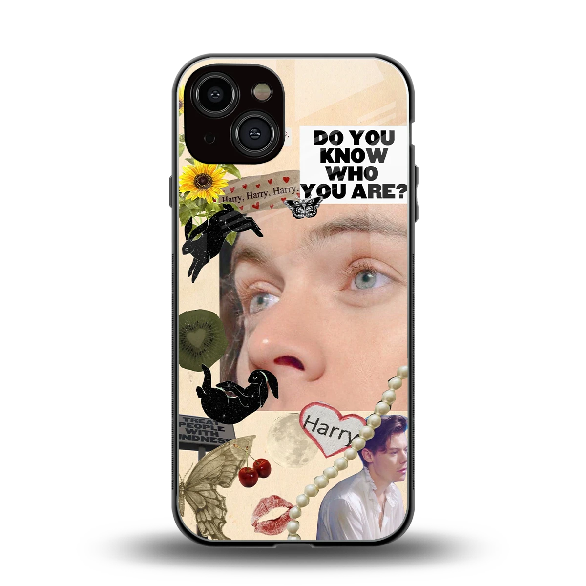 Harry Styles back phone cover | glass case for iphone 14