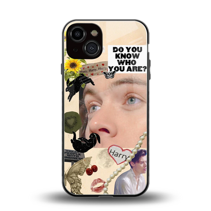 Harry Styles back phone cover | glass case for iphone 14