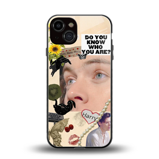 Harry Styles back phone cover | glass case for iphone 14