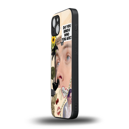 Harry Styles iphone 14 plus mobile cover | shockproof glass phone case