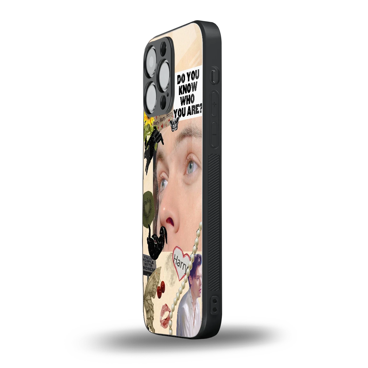 Harry Styles iphone 15 pro max mobile cover | shockproof glass phone case