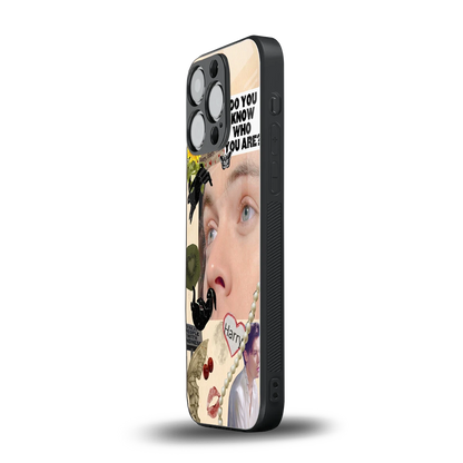 Harry Styles iphone 16 pro mobile cover | shockproof glass phone case