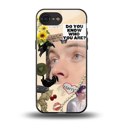 Harry Styles back phone cover | glass case for iphone 16e