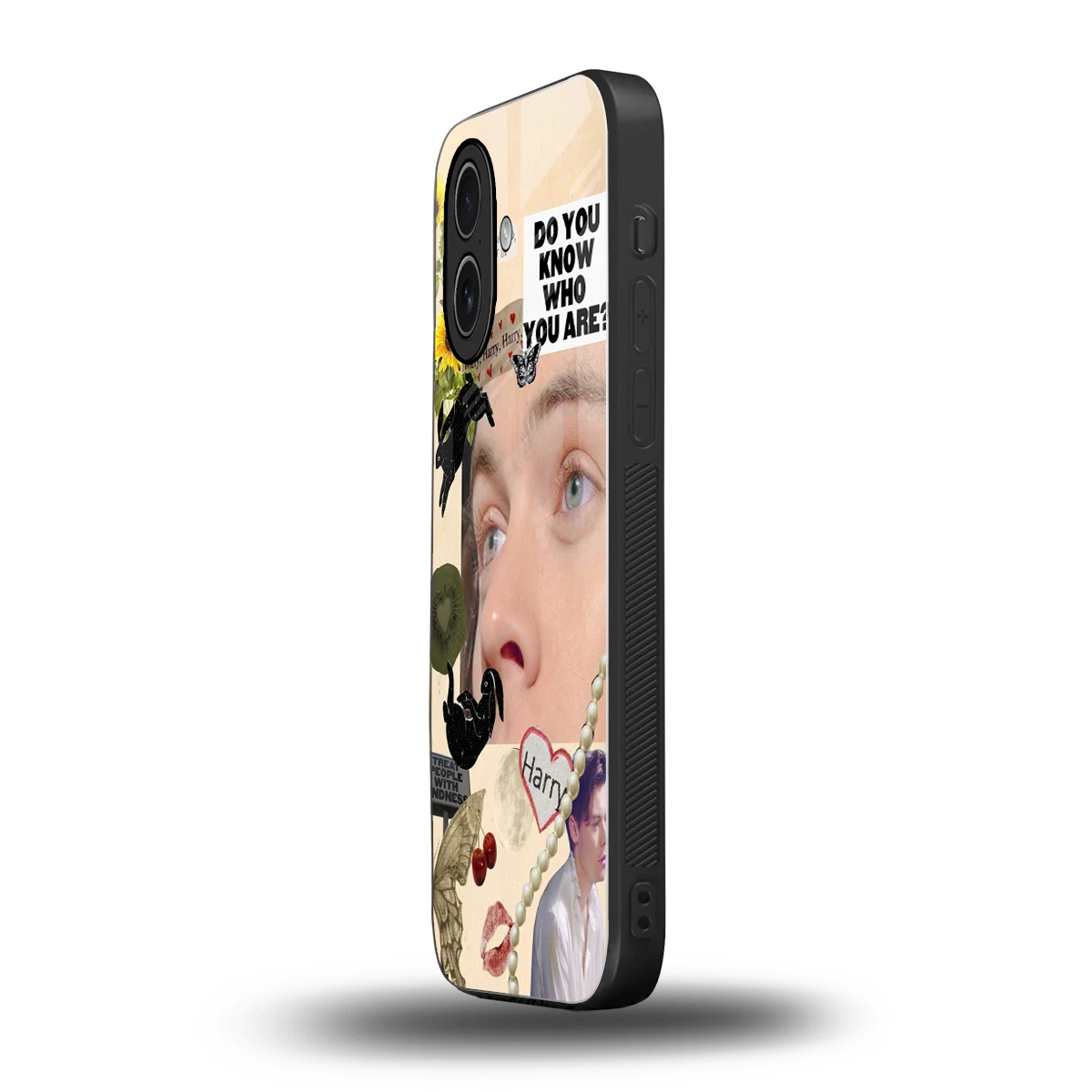 Harry Styles iphone 17 mobile cover | shockproof glass phone case