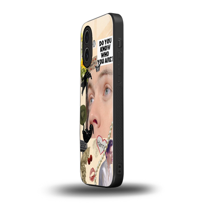 Harry Styles iphone 17 mobile cover | shockproof glass phone case