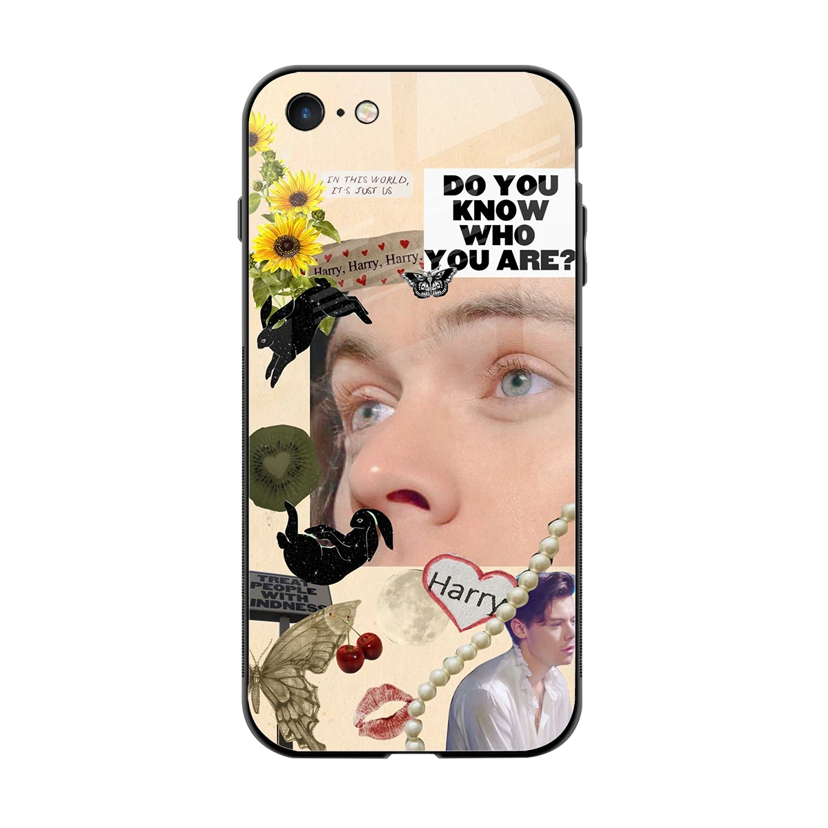 Harry Styles back phone cover | glass case for iphone 6