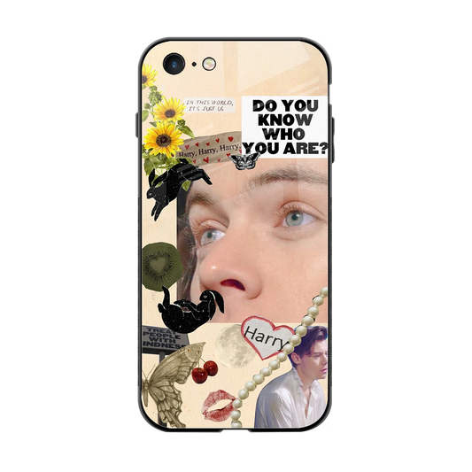 Harry Styles back phone cover | glass case for iphone 6s