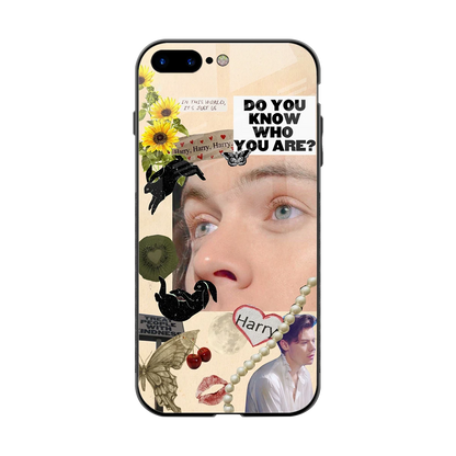 Harry Styles back phone cover | glass case for iphone 8 plus