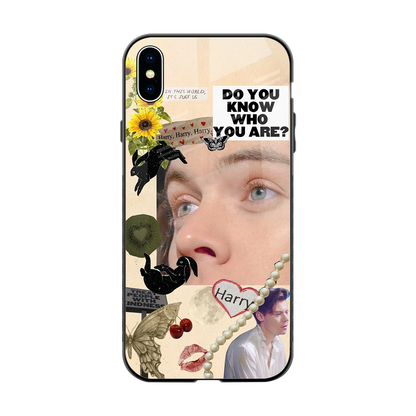 Harry Styles back phone cover | glass case for iphone xs max