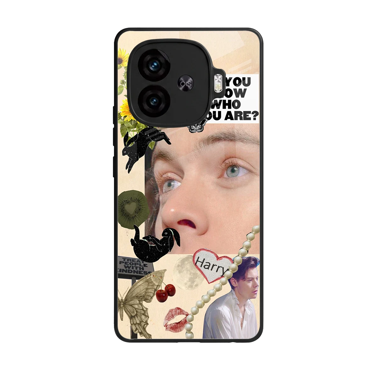 Harry Styles back phone cover | glass case for iqoo neo 10r 5g