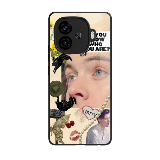 Harry Styles back phone cover | glass case for iqoo neo 10r 5g