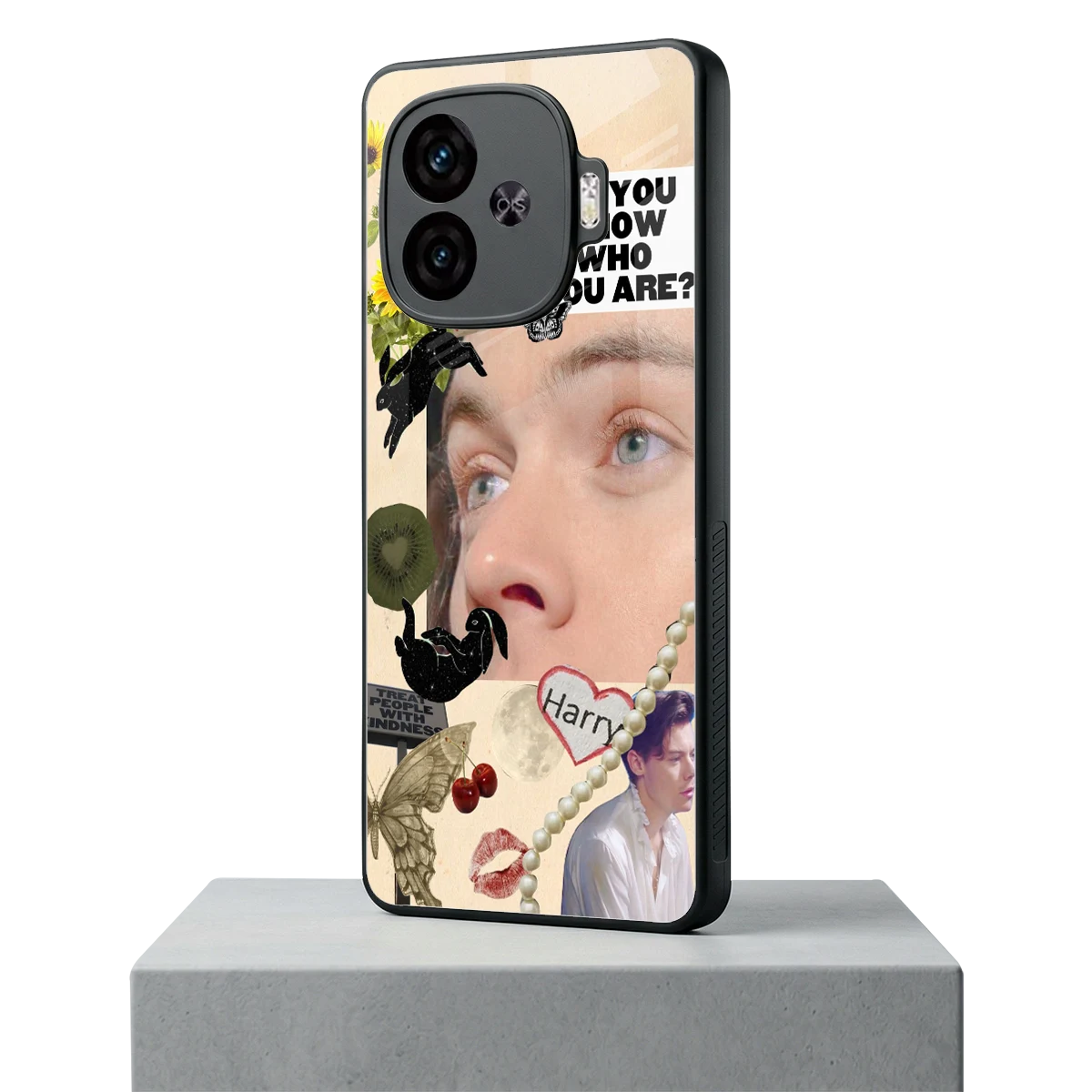 Harry Styles iqoo neo 10r 5g mobile cover | shockproof glass phone case