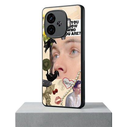Harry Styles iqoo neo 10r 5g mobile cover | shockproof glass phone case