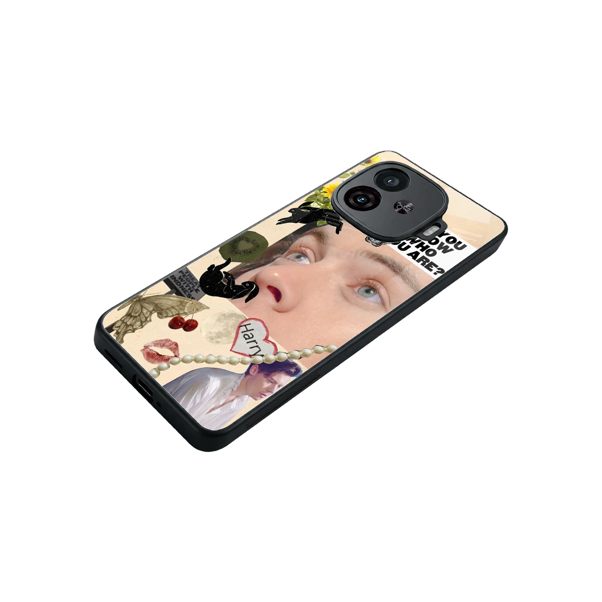 Harry Styles stylish phone case for iqoo neo 10r 5g | glossy glass and slim fit