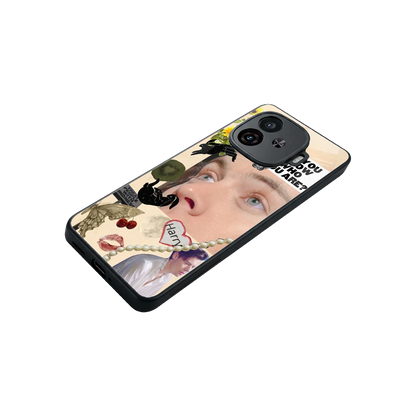 Harry Styles stylish phone case for iqoo neo 10r 5g | glossy glass and slim fit