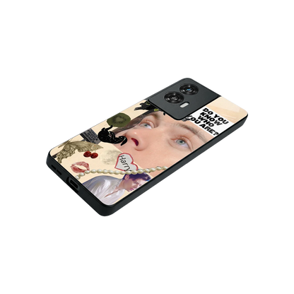 Harry Styles stylish phone case for motorola edge 50 fusion | glossy glass and slim fit