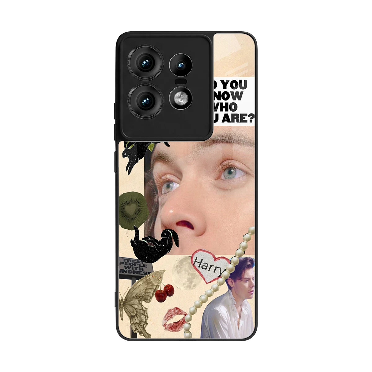 Harry Styles back phone cover | glass case for motorola edge 50 pro