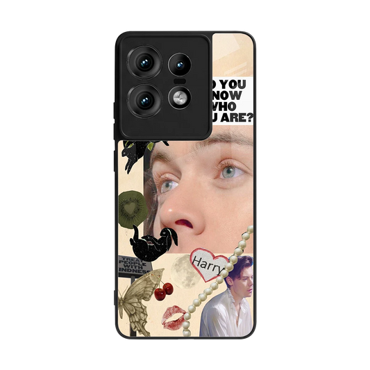 Harry Styles back phone cover | glass case for motorola edge 50 pro