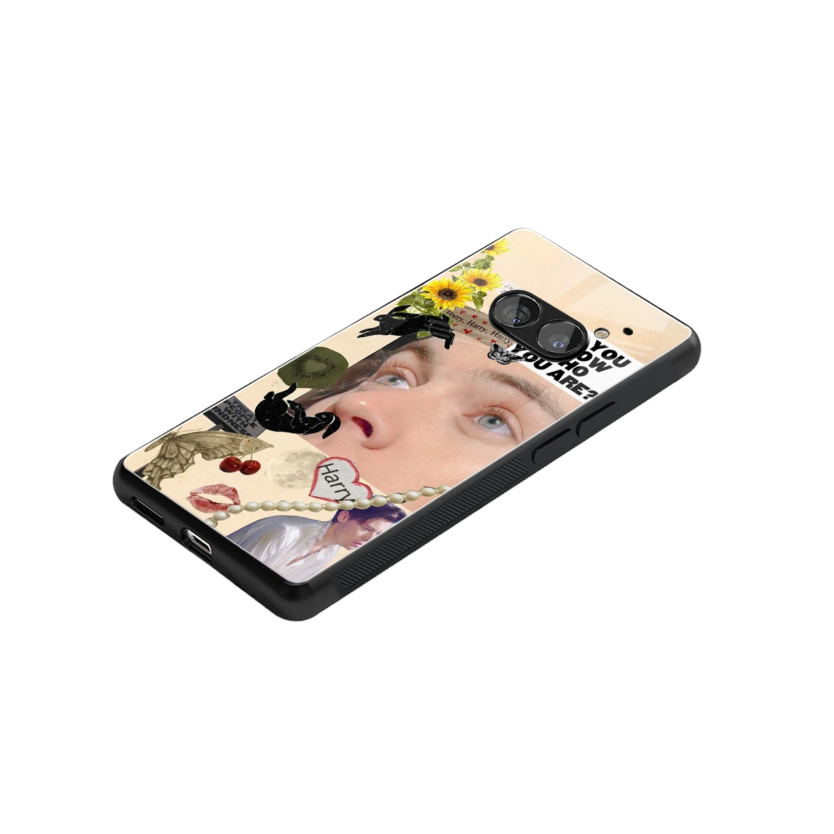 Harry Styles stylish phone case for nothing phone 2a plus | glossy glass and slim fit
