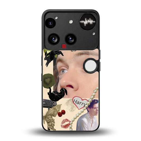 Harry Styles back phone cover | glass case for nothing phone 3