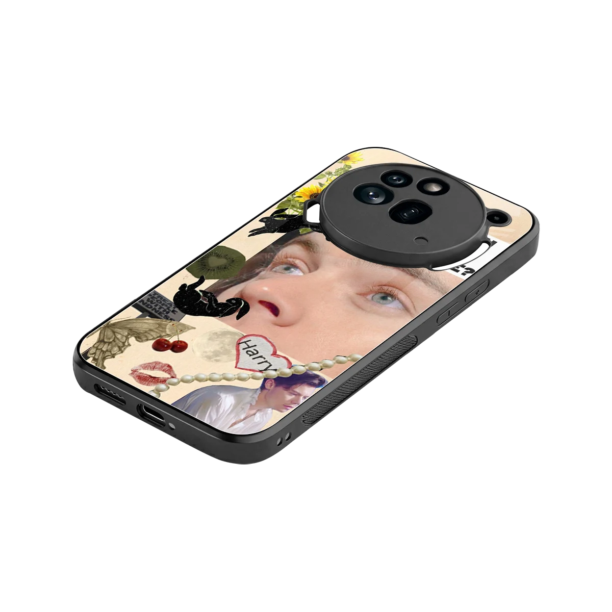 Harry Styles stylish phone case for nothing phone 3a pro | glossy glass and slim fit
