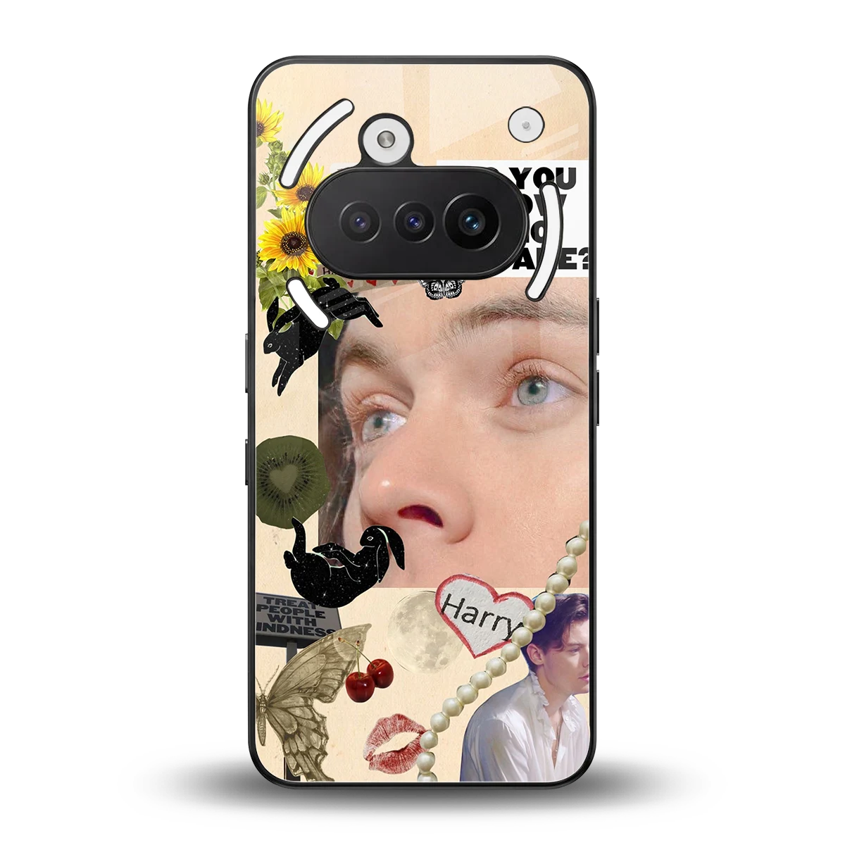 Harry Styles back phone cover | glass case for nothing phone 3a