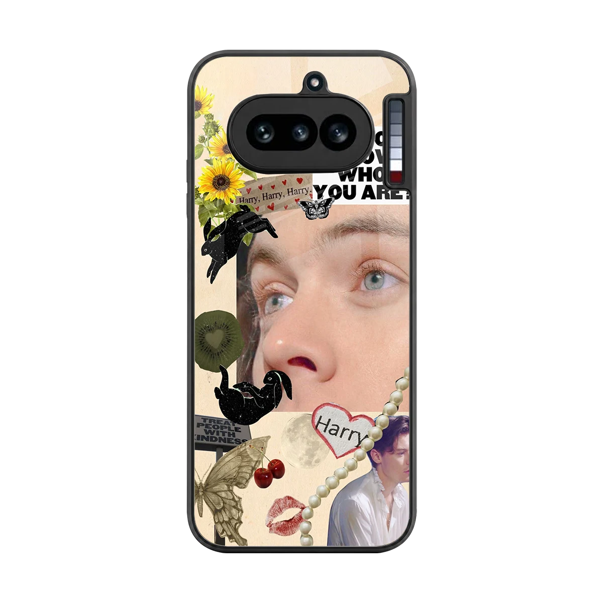Harry Styles back phone cover | glass case for nothing phone 4a