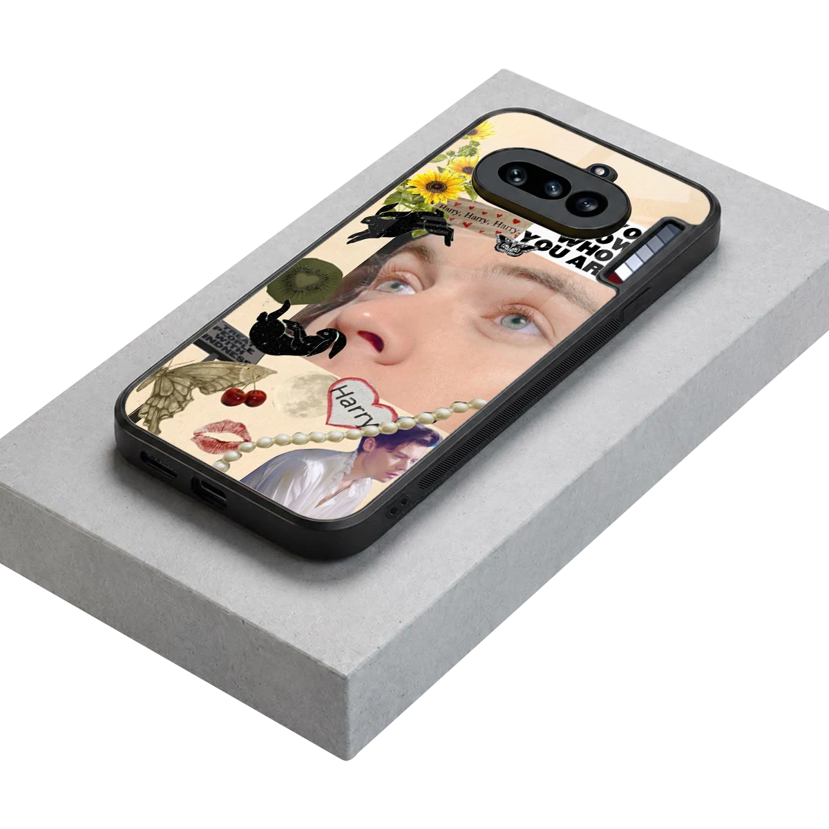 Harry Styles stylish phone case for nothing phone 4a | glossy glass and slim fit