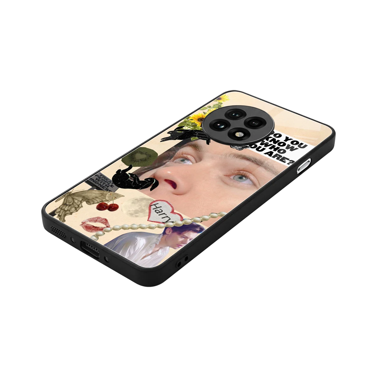 Harry Styles stylish phone case for oneplus 13r | glossy glass and slim fit
