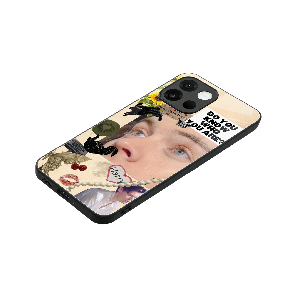 Harry Styles stylish phone case for oneplus 13s | glossy glass and slim fit