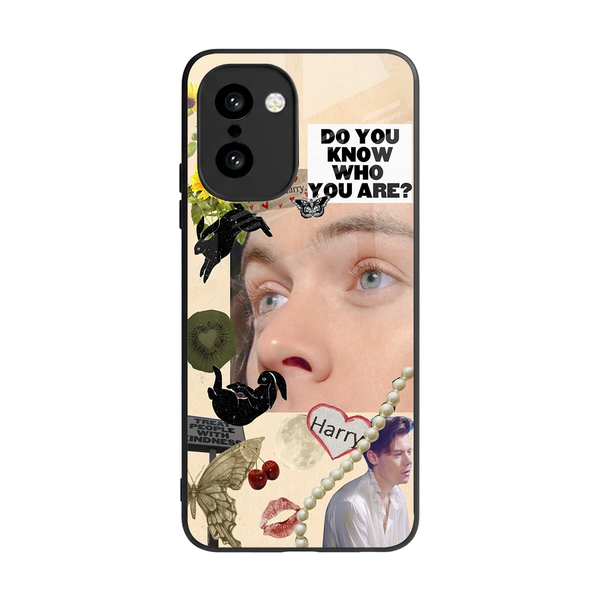 Harry Styles back phone cover | glass case for oneplus 15r