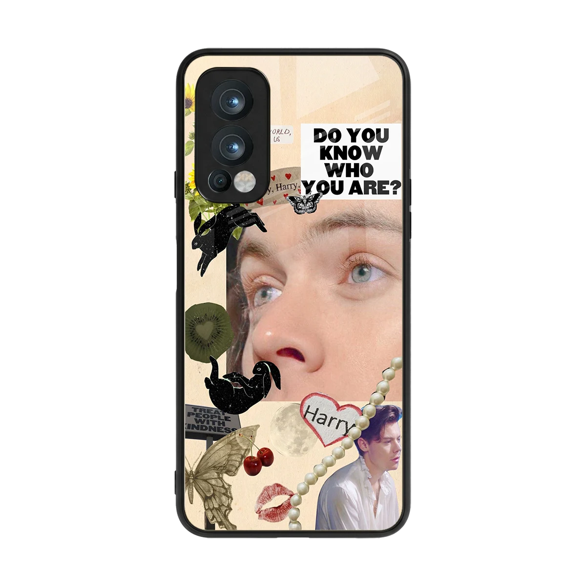 Harry Styles back phone cover | glass case for oneplus nord 2